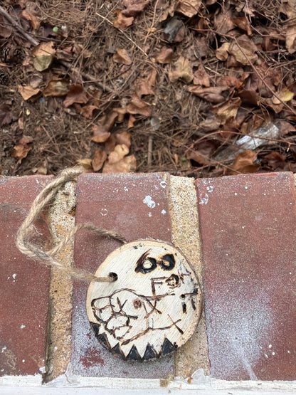 Custom All-Natural Wood Engraving | Handmade Outdoor Nature Gift