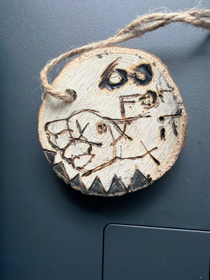 Custom All-Natural Wood Engraving | Handmade Outdoor Nature Gift
