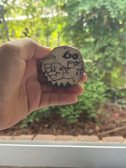 Custom All-Natural Wood Engraving | Handmade Outdoor Nature Gift
