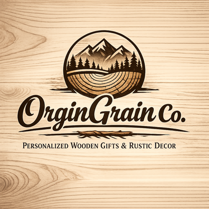 Custom All-Natural Wood Engraving | Handmade Outdoor Nature Gift
